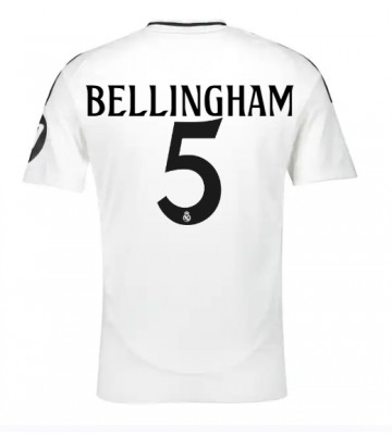 Real Madrid Jude Bellingham #5 Replika Hjemmebanetrøje 2024-25 Kortærmet